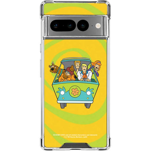 Scooby Doo Mystery Machine Van Google Pixel 7 Pro Clear Case